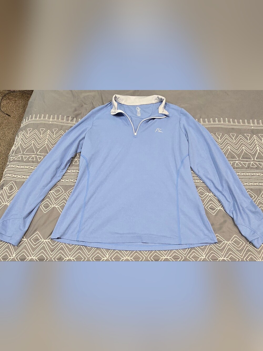 Rhoback Performance Q-Zip Pullover Size Medium